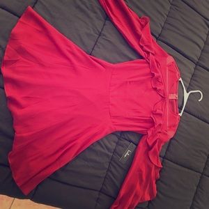 Lulus Burgundy dress